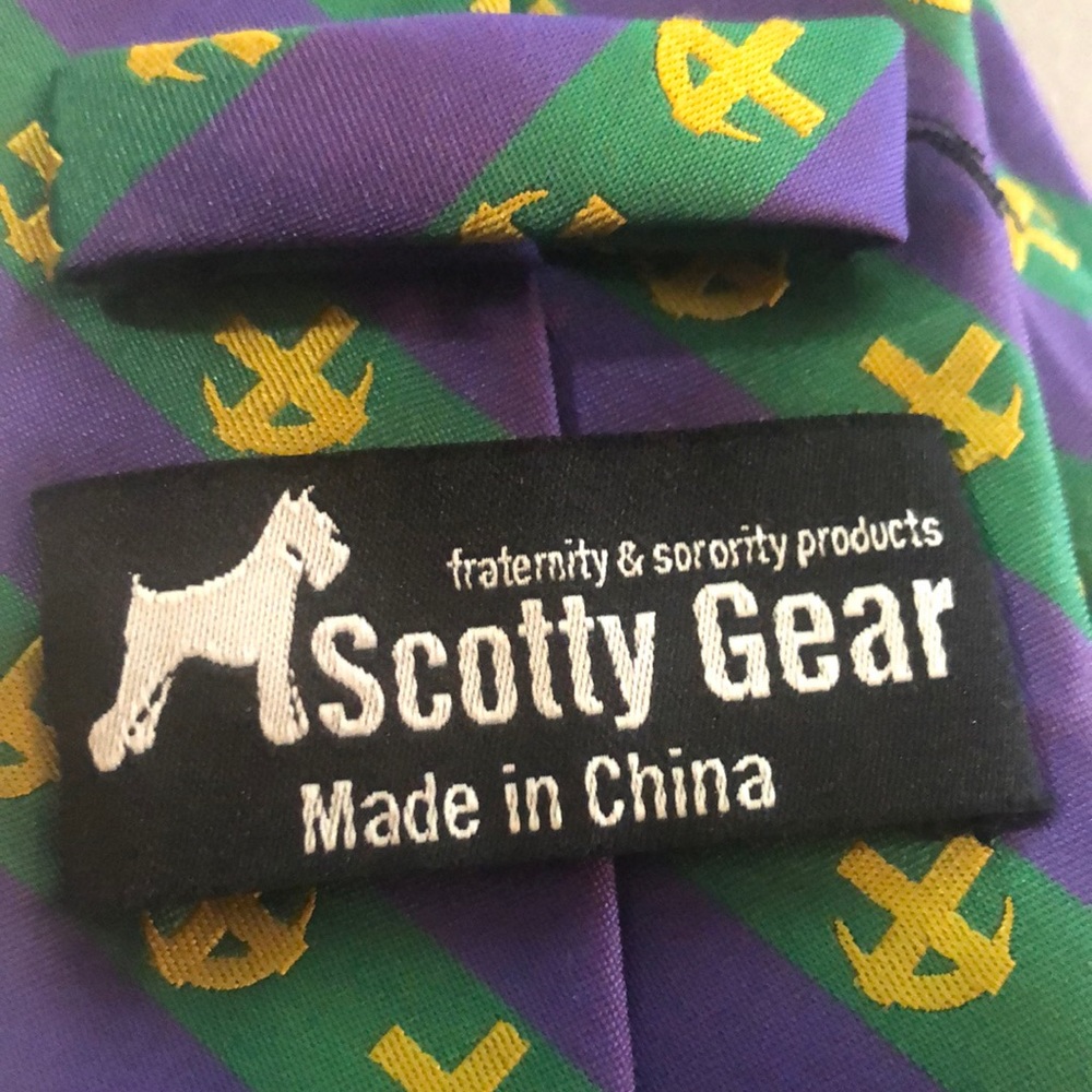 Fraternity tie